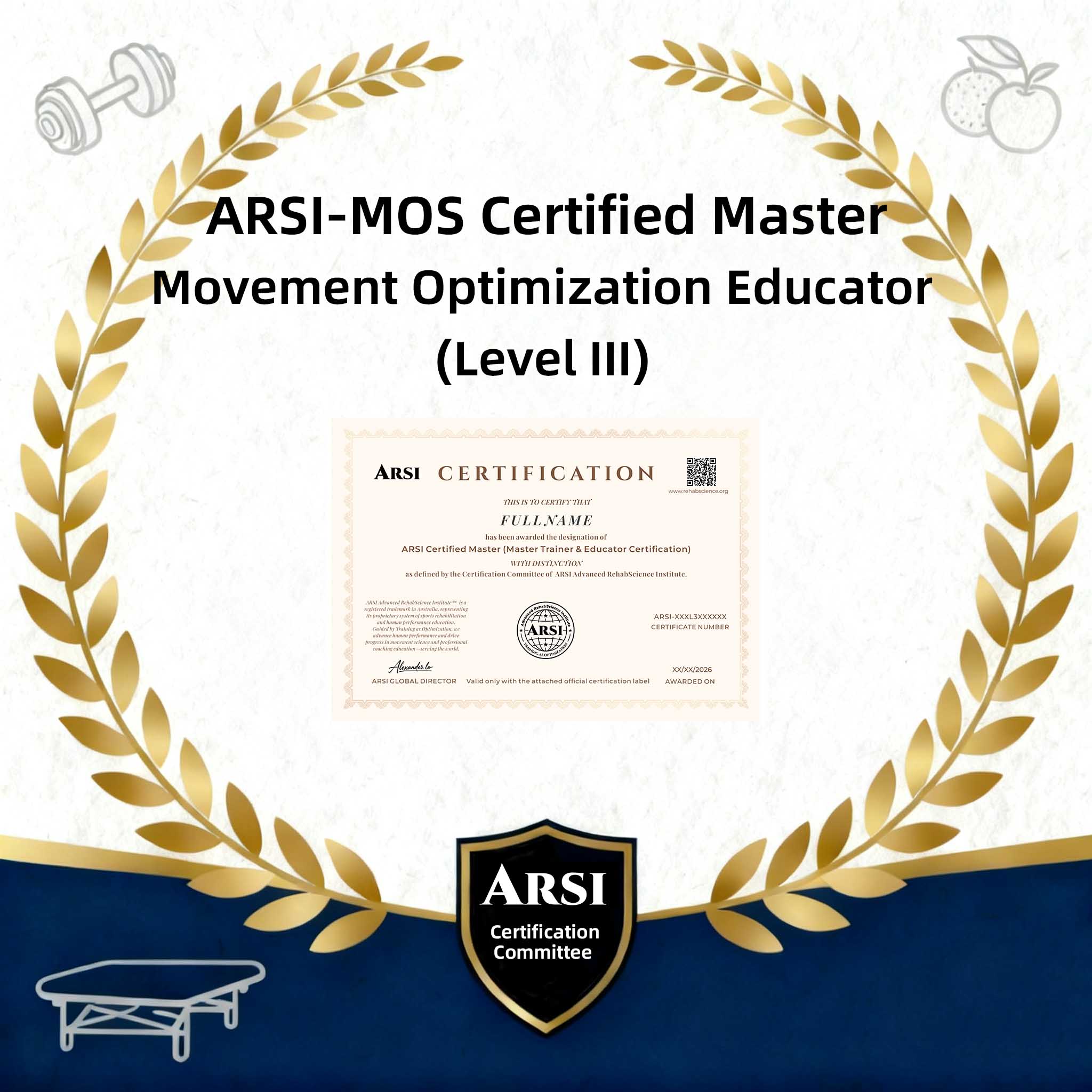 ARSI Master Level Certification